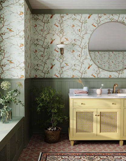 Wallpaper Bird & Tree