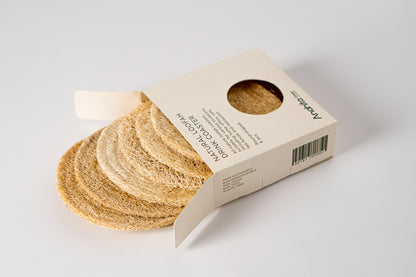 Natural Loofah Drink Coaster